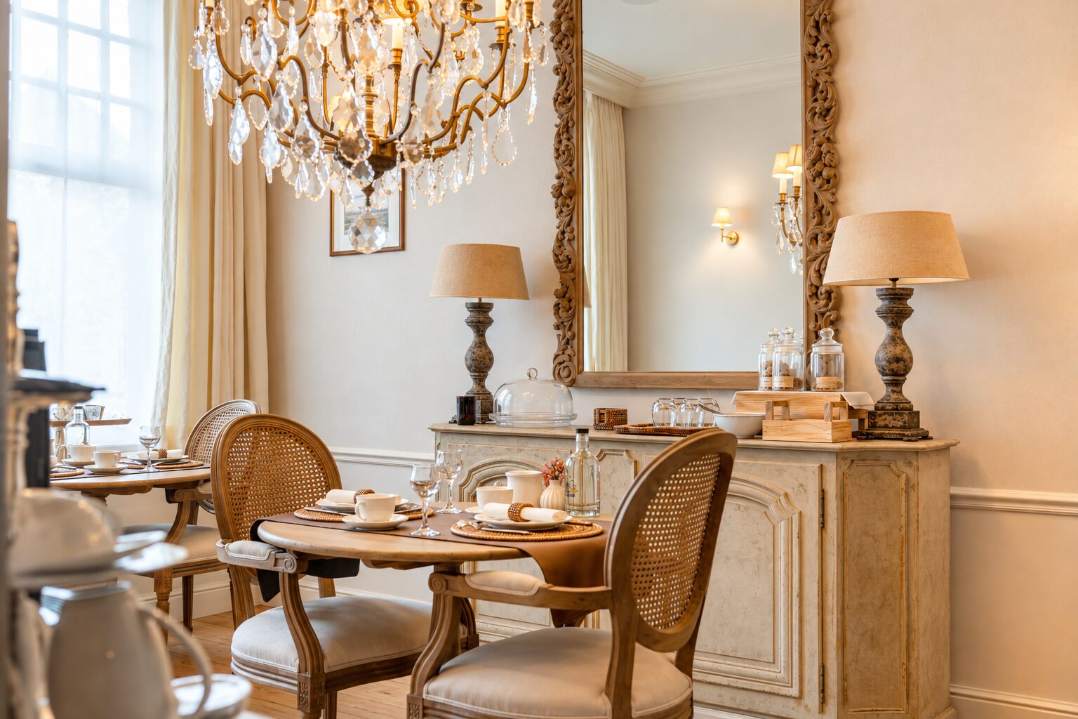 Delicious breakfast table setting at Mansion9 Bruges bed and breakfast